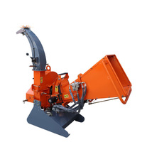 Broyeur à bois WC46 PTO, 4 pouces, attelage 3 points pour tracteur, alimentation hydraulique, 540 tr/min, 15 CV