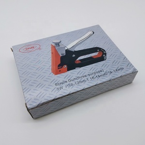 <span class=keywords><strong>Clavadora</strong></span> y Grapadora Manual 3 en 1 de Acero con Clavos en Forma de U para Cajas de Madera DIY - Product Image 4