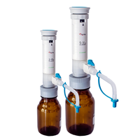 Distributeur de liquide réglable pour flacon de laboratoire avec bouchon à vis 2-10 ml