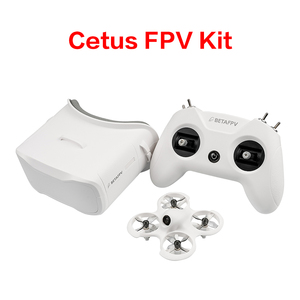 Kit FPV Cetus RTF complet, drone de course Micro Whoop avec émetteur LiteRadio2 SE, lunettes VR02, étui portable, drone d'intérieur - Product Image 6