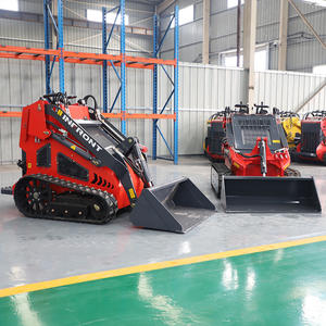 Produk baru selip mini 1 ton selip steer v1000 selip steer loader dengan mesin perkins - Product Image 5
