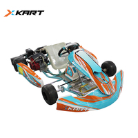 X-KART 80 km/h 4T-Professional, Go Kart de Carreras de 2 Tiempos para Adultos, Impulsado por Gasolina, para Karting al Aire Libre