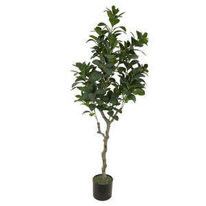 ل ديكور المنزل عالية الجودة محاكاة شجرة نبات شجرة اصطناعية شجرة خضراء داخلية وخارجية لجميع المواسم - Product Image 3