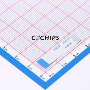 JS05B-12P-030-3-4 FFC Cable (Flexible Flat Cable) P=0.5mm Connector 12P 0.5mm 0.3mm Reverse - Product Image 1