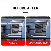 Film de protection transparent fumé noir en TPU pour phares de voiture BYD Shark 6 2025 2026, accessoires extérieurs tout-terrain 4x4