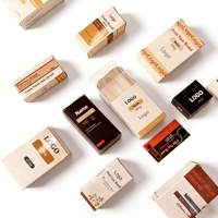 Boîtes et étiquettes personnalisées en carton blanc pour flacons de 3 ml, 5 ml, 10 ml, emballage de flacons rechargeables