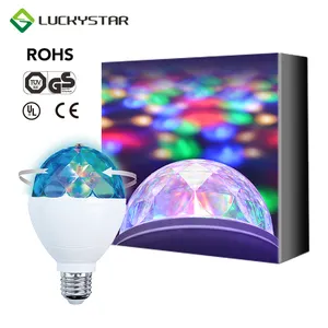 3 w 旋转迪斯科灯泡旋转 led灯 led 旋转灯泡