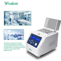WISDOM MB-W-M100C Incubateur numérique à bain sec 8 °C/min Chauffage 0.1-50mL Blocs de tubes Préparation d'échantillons d'ADN de laboratoire