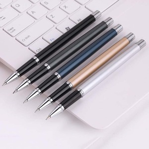 Bolígrafo Metálico Delgado y Ligero de Aleación de Metal Color Gris Metálico, Diseñado <span class=keywords><strong>para</strong></span> Llevarlo Contigo en tus Necesidades Profesionales de Toma de Notas - Product Image 4