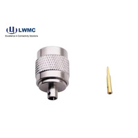 Precio directo de fábrica de alta calidad serie TNC conector rf TNC macho soldadura fo ble