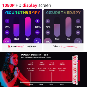 Panneau de luminothérapie rouge à 12 longueurs d'onde, appareil de thérapie LED infrarouge 900W pour le corps entier, pour la réadaptation des athlètes, les hôpitaux et les cliniques - Product Image 3