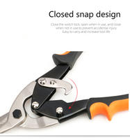 Head Aviation Ciseaux en étain Multi Functional Straight Right Left Heavy Duty Scissors Snip Set