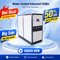 Enfriador de Agua de Alta Eficiencia de 5HP 15kW con Compresor Scroll y Sistema de Refrigeración con Protección contra Sobrecarga para Extrusora de Plástico