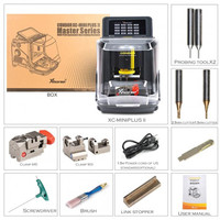 Mise à jour en ligne directement Xhorse Condor XC-Mini Plus II 2 2ème génération Machine à tailler les clés avec écran tactile HD 7''