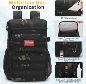 Sac isotherme tactique léger et étanche avec fermeture éclair, personnalisable avec logo d'entreprise, idéal pour la plage - Product Image 6