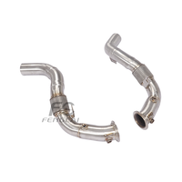 Sistema de Escape de Acero Inoxidable OEM, Tubo de Escape de Alto Rendimiento para BMW F85 X5M S63 4.4T, Mejora de Sonido y Potencia