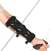 Protège-bras de tir à l'arc CUPID H3 en tissu composite double face, flexible, respirant, ambidextre, avec boucle réglable