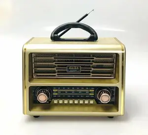 Meier M-2028BT ahşap klasik tarzı Retro radyo Am/fm/sw 3 Band ile Usb Tf yuvası Bt hoparlör vintage radyo