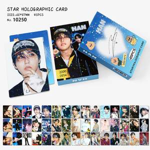 ลิงก์ไปยังทุกรุ่น |   การ์ดเลเซอร์ KPOP Straykids ฮัน ชางบิน ฟีลิกซ์ อิลลิท 45 ชิ้น โฟโต้การ์ด ของขวัญสำหรับสนับสนุนคอนเสิร์ต - Product Image 4