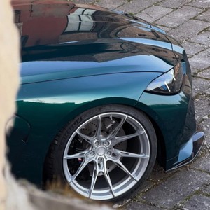 Rines SHIN Forged R2 en Plata Mate, Diseño Cóncavo Profundo, 5x120 5x112 para <span class=keywords><strong>BMW</strong></span> M2 F80 F82 F90 <span class=keywords><strong>E46</strong></span> E92 <span class=keywords><strong>M3</strong></span> M4 F30 G20 G30 G80 G82 330i - Product Image 1