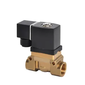 COVNA DN40 1.5 pollici 2 vie 24VDC normalmente chiuso valvola a solenoide ad aria riducente in ottone valvola del regolatore di pressione dell'acqua