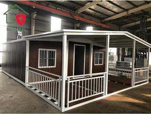 20/40 FT Sturdy Durable Affordable Sandwich Panel Steel Small Expandable <b>Container</b> House Suitable for Offices and Hotels - Product Image 2