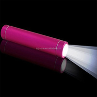 Vente directe d'usine, prix bas, mini-cylindre universel portable en alliage d'aluminium, 2600 mAh, affichage LED, étanche, alimentation électrique