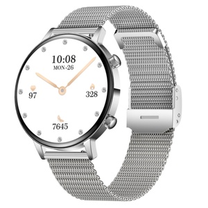 Montre connectée sportive pour <span class=keywords><strong>femme</strong></span> 2026 MK96 avec bracelet en acier, suivi <span class=keywords><strong>de</strong></span> santé, rappel <span class=keywords><strong>de</strong></span> messages, tracker d'activité et étanchéité IP68 - Product Image 4