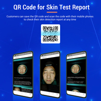 2024 Promotion Pro AI visia Machine d'analyse de la peau du visage Analyseur de peau du visage Scanner 3D pour 15 problèmes de peau détectés