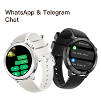 Smartwatch AI Watch 5 con Display AMOLED da 1.32 Pollici, Impermeabile IP68, ChatGPT, Controllo Vocale, WhatsApp, NFC, Monitoraggio Salute, Chiamate BT, Ricarica Wireless, Vendita all'Ingrosso
