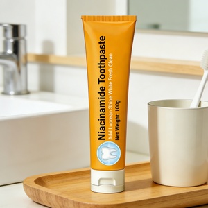 Vente en gros d'usine OEM - Dentifrice à la niacinamide pour blanchir les dents, rafraîchir l'haleine et lutter contre les taches jaunes - Dentifrice à la niacinamide - Product Image 5