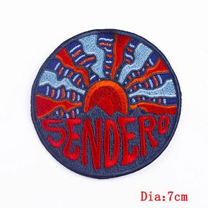 Écussons en tissu brodés personnalisés de l'usine chinoise, patchs thermocollants avec logo, badges brodés en gros pour vêtements, chapeaux et sacs - Product Image 5