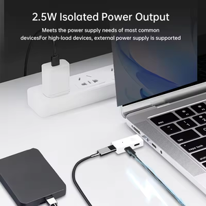 โมดูลแยกสัญญาณ ALIENTEK HUB23 USB 2.0, ชิปป้องกันการแยกโฟโตอิเล็กทริกแบบออปโตคัปเปลอร์อุตสาหกรรมความเร็วสูง 480Mbps - Product Image 5