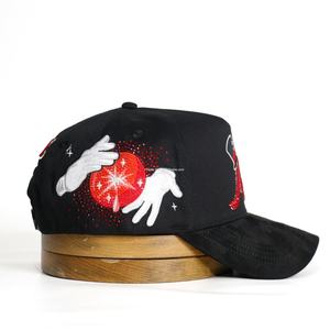 Casquettes Personnalisées Sombrero Thirty One 31 Magician Broderie Suédine Casquette de Baseball Vente en Gros Livraison Rapide Logo Personnalisable - Product Image 3