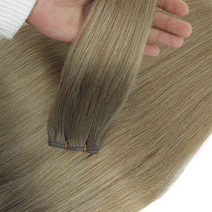 Extensioni per <span class=keywords><strong>capelli</strong></span> russi <span class=keywords><strong>di</strong></span> qualità, morbide, con trama invisibile Genius Weft, a doppia tessitura, in <span class=keywords><strong>capelli</strong></span> umani Remy premium, <span class=keywords><strong>colore</strong></span> Balayage - Product Image 4
