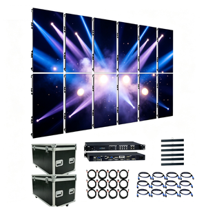 P3.91 Portable Stage Rental LED Screen 500x1000 Vertical LED Cabinet With Flight <b>Case</b> Easy Installation For Event Wedding Church - Product Image 1