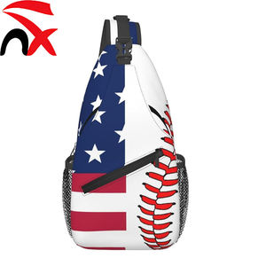 Sac à bandoulière unisexe de haute qualité avec drapeau américain <span class=keywords><strong>pour</strong></span> jeunes adultes, idéal <span class=keywords><strong>pour</strong></span> la randonnée et le cyclisme - Product Image 5