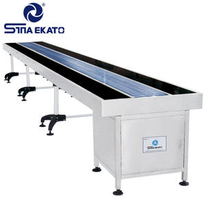 SINA EKATO Premium temperli cam zincir kemer konveyör masa yüksek kaliteli kauçuk kemer sıcak satış konveyörler tür - Product Image 1