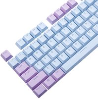 Double Translucent Backlit 104 Keycap Cherry Profile Blank Replacement Keycaps Key Iso9001 Certified Keycaps Double