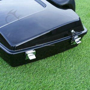 TCMT <span class=keywords><strong>para</strong></span> Harley XF290603-09 Razor Tour, compatible con maletero Pak Pack con <span class=keywords><strong>respaldo</strong></span> <span class=keywords><strong>para</strong></span> Harley Road Street Glide 1997-2013 - Product Image 3