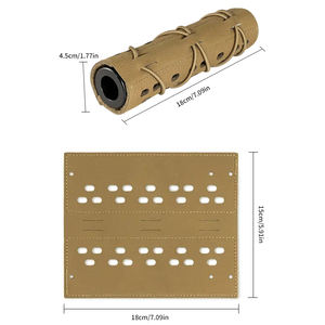 Copertura Protettiva per Silenziatore Tattico SIVI da 18 Cm, in Nylon Mimetico per Esterni - Product Image 5