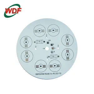 Yeni teknoloji LED aydınlatma PCB kartı SMD LED ampul kurulu yuvarlak PCB meclisi