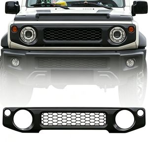 Grille avant en plastique de haute qualité pour Jimny JB64 JB74 2019-2025, accessoires de voiture tout-terrain 4x4, grille avant - Product Image 1