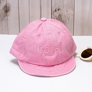 Sombrero de Sol de verano para bebé personalizado, Algodón puro Premium, logotipo bordado personalizado, <span class=keywords><strong>gorra</strong></span> de béisbol ligera para niños pequeños - Product Image 4