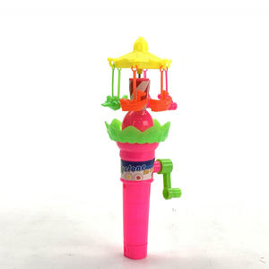 Mainan baru murah berputar surga mainan permen manis mainan tangan engkol komidi putar dengan lampu - Product Image 5