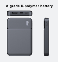 Batterie Li-Polymère Personnalisée RoHS CE de Grade A, Powerbank Cadeau, 5V/2A Type C, Portable, Petite, Fine, 5000mAh, Super Mini Power Bank