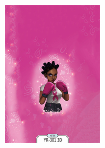 Principessa ragazze rosa amore 2D/3D pellicola di trasferimento di calore superficie solo per pantofole carta e pellicola - Product Image 5