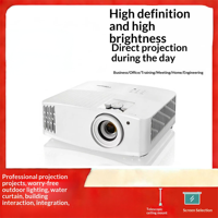Projecteur DLP Optoma UHD55 4K Android 3600 Lumens Full HD 3D Portable pour l'enseignement, le bureau, le home cinéma (garantie de 2 ans)