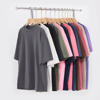 T-shirts pour hommes en coton de style streetwear de haute qualité, 350 g/m², poids lourd, t-shirt oversize, graphique personnalisé, votre logo, t-shirts