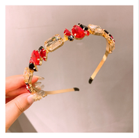 Luoyan - Diademas Brillantes con Cristales, Bandas para el Cabello con Diamantes de Imitación, Accesorios para el Cabello para Mujeres y Niñas, para Fiestas y Bodas